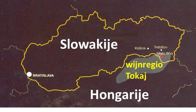 wijnregio Tokaj in Hongarije en Slowakije