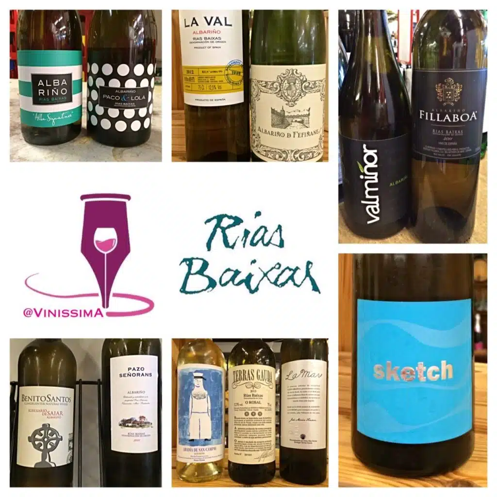 collage albariño