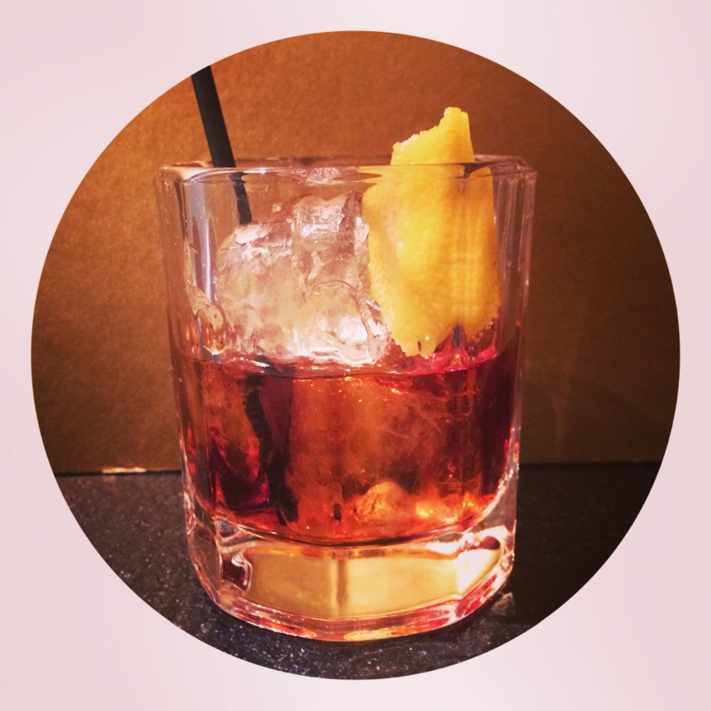 Sweet Vermouth on the Rocks with a Twist