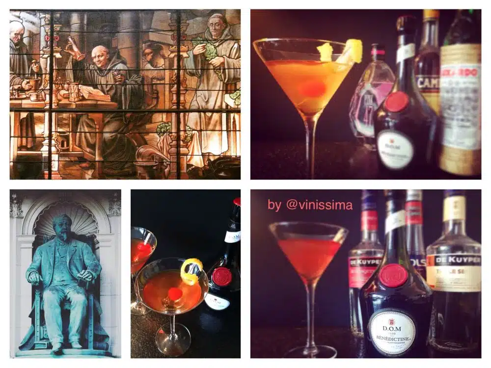 cocktail met DOM Bénédictine