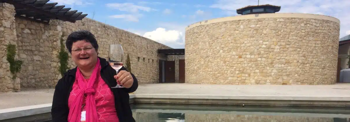 Ingrid bij Bessa Valley - proost