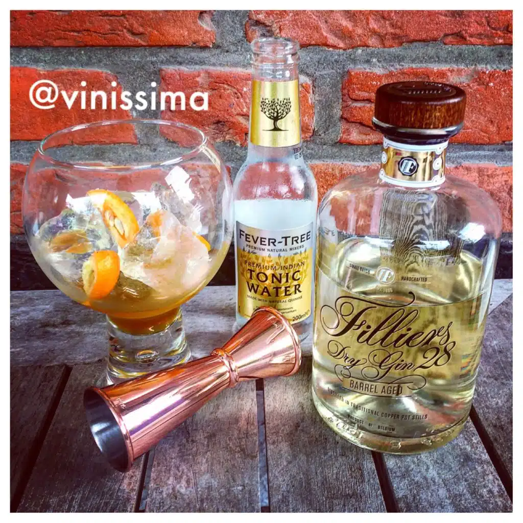 Filliers dry gin 28 barrel aged