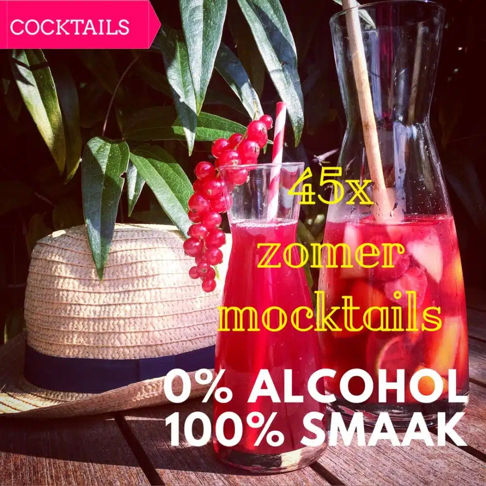 mocktails - 0% alcohol 100% smaak