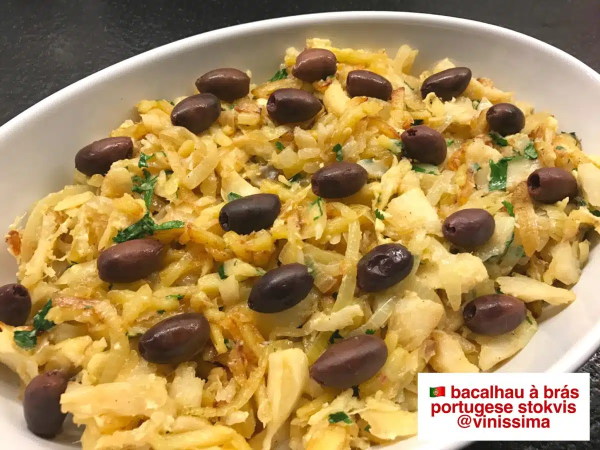Bacalhau à Bras Portugese stokvis