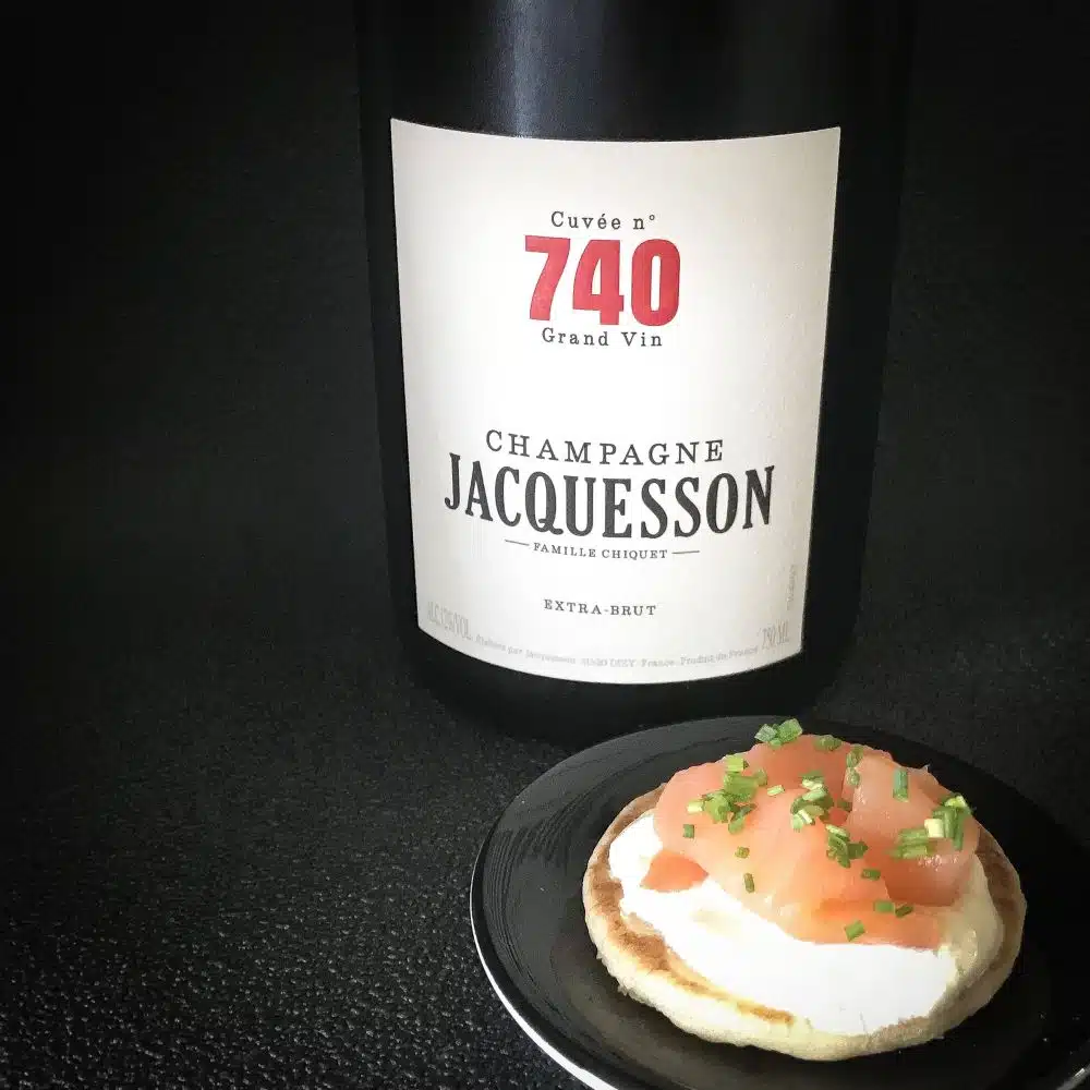 Jacquesson No 740 met blinis