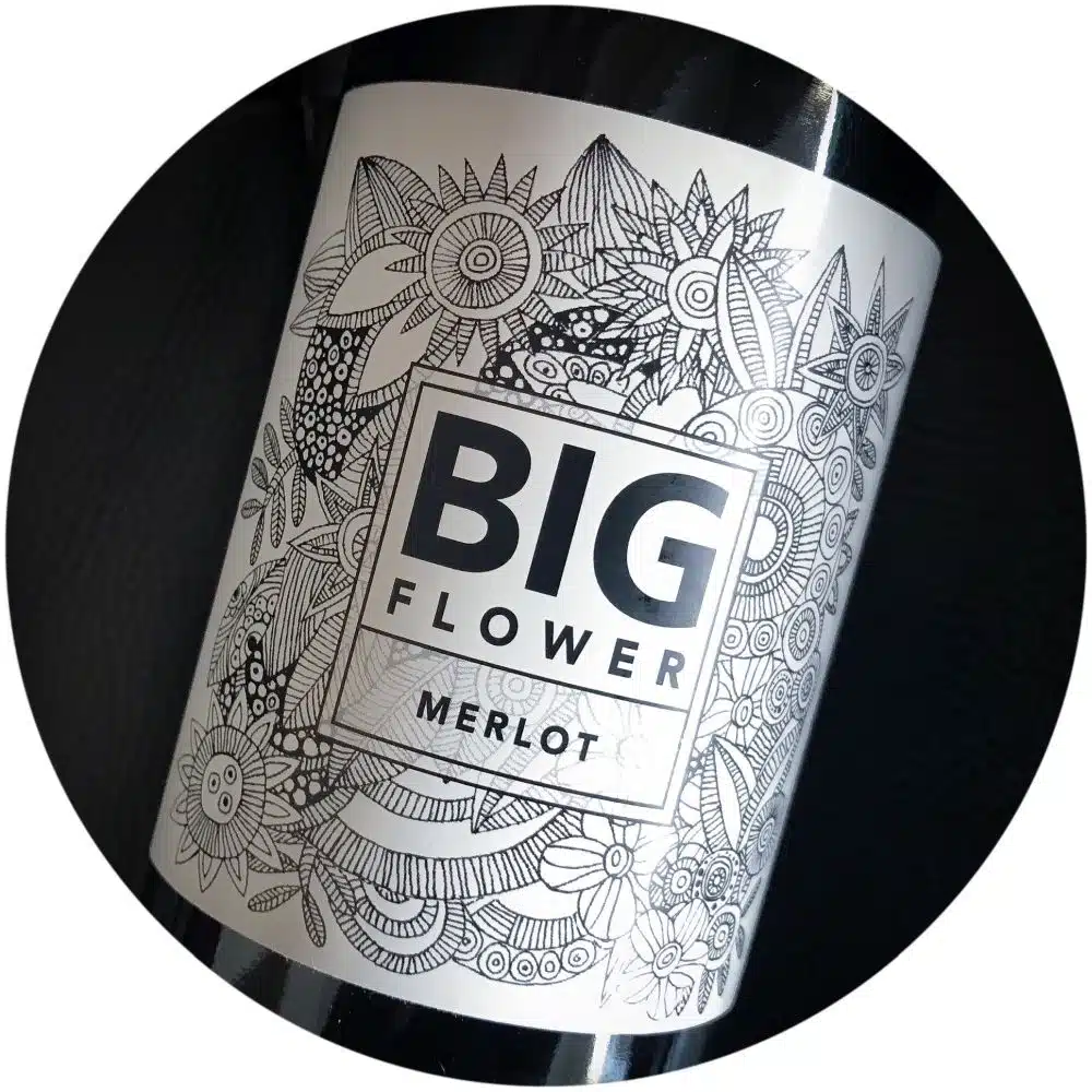 Big Flowers merlot Big Flowers merlot