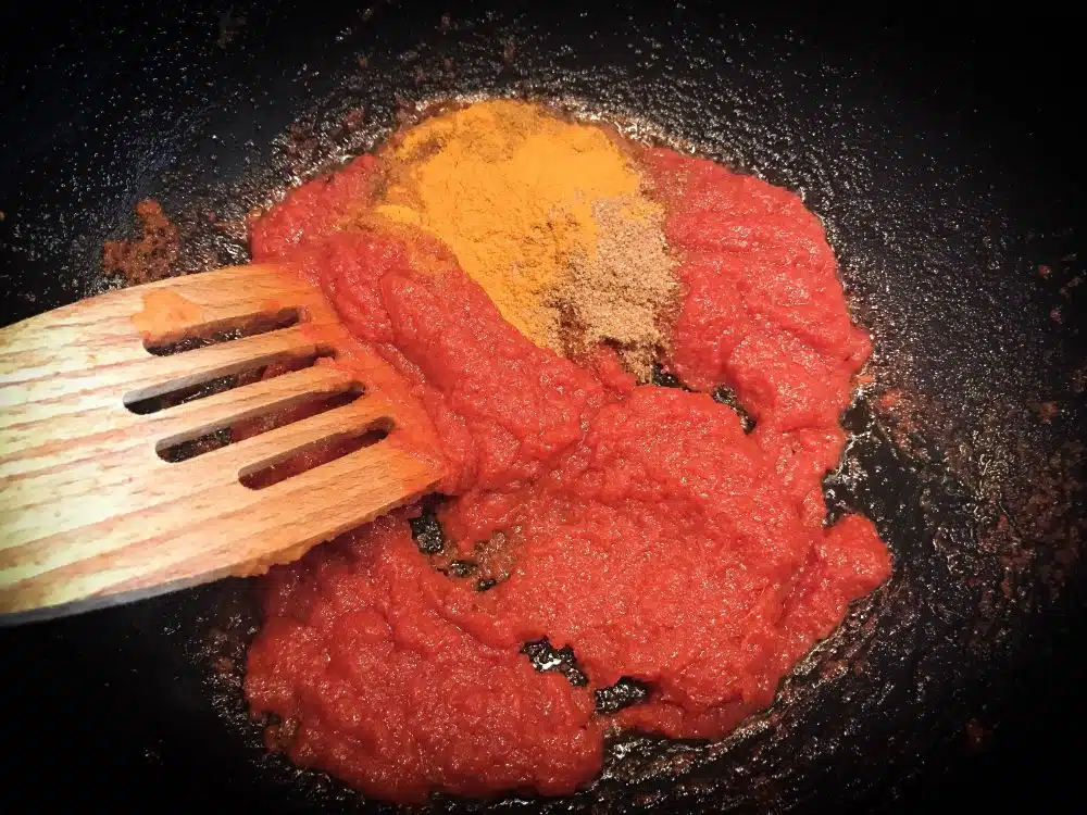 lamscurry met mango en kokos