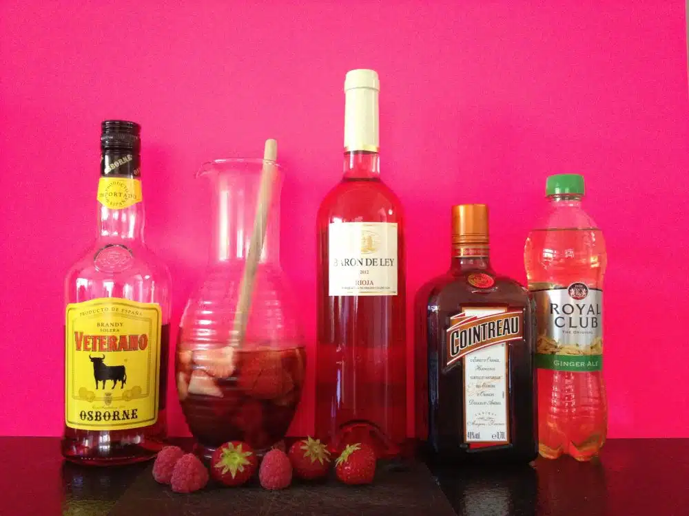 Sangria met rosé