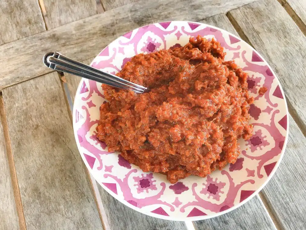 homemade sobrasada