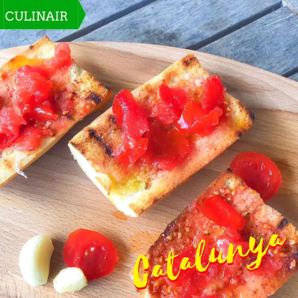 Pan con tomate