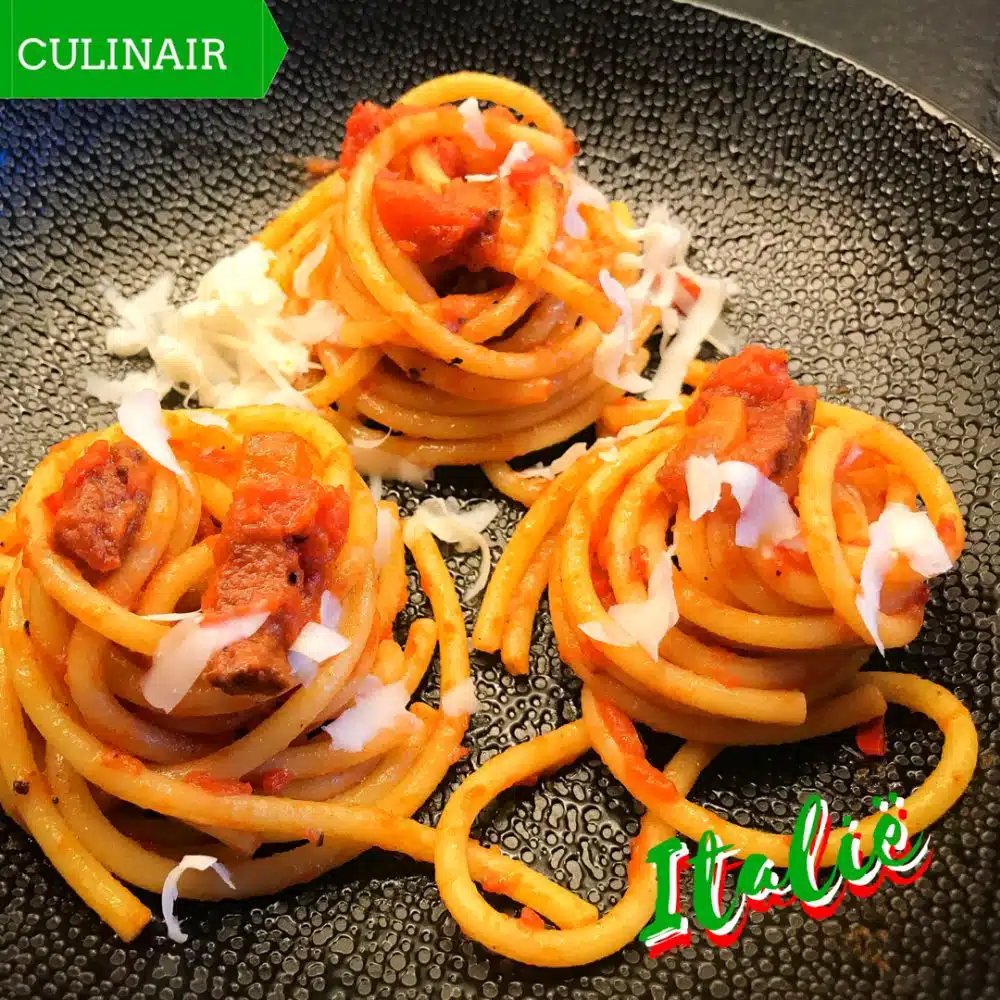 Bucatini all'amatriciana