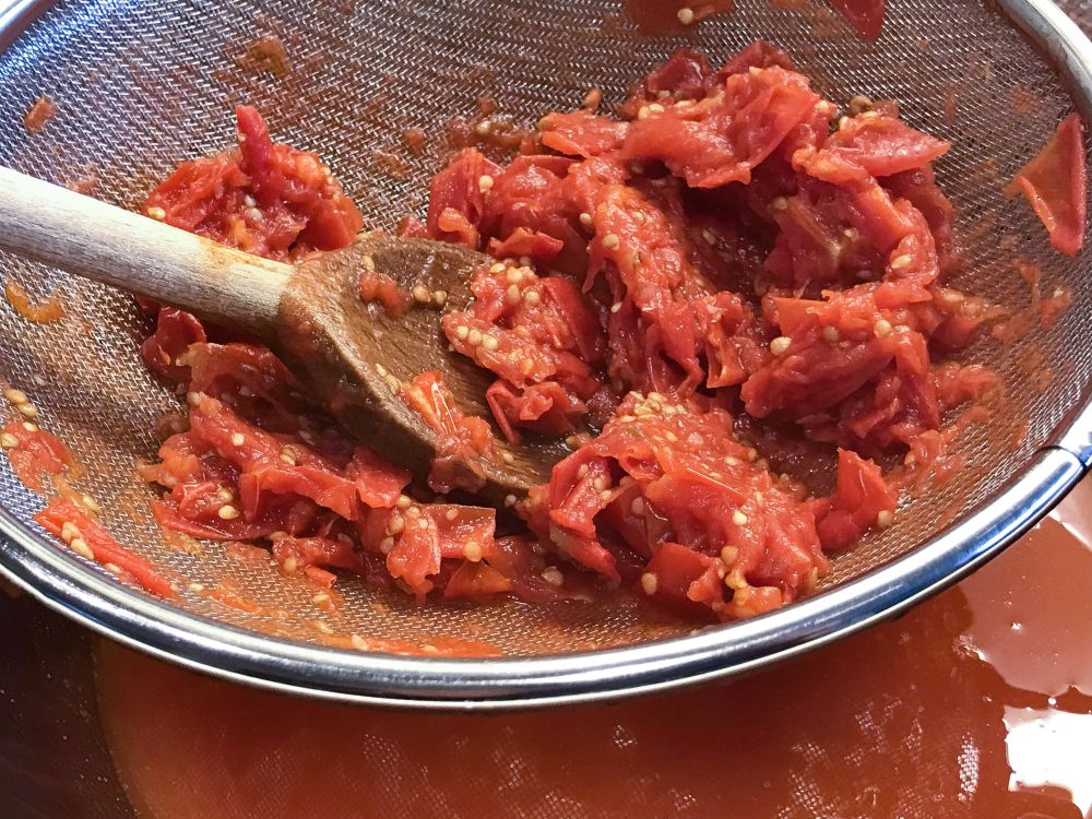 ragù alla bolognese - tomaten zeven