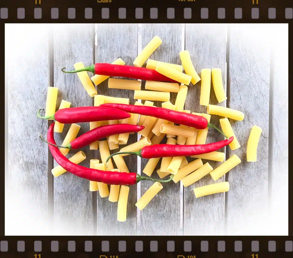 starring pasta all'arrabiata