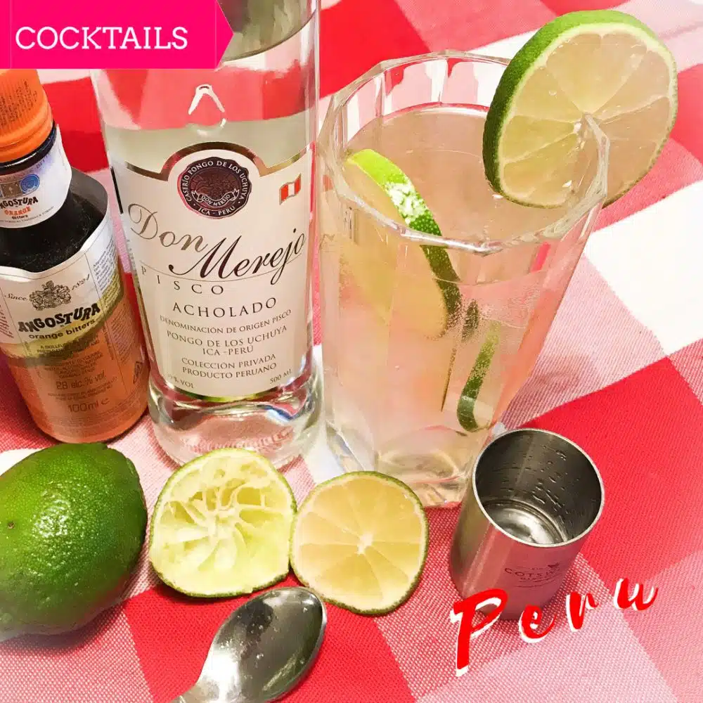 Peruaanse Chilcano de pisco