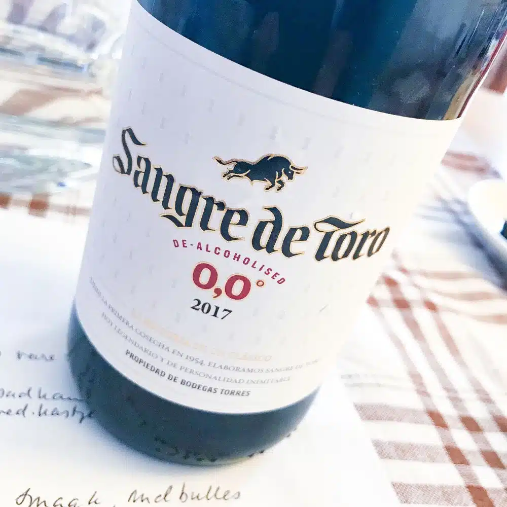 Sangre de Toro syrah 0 procent