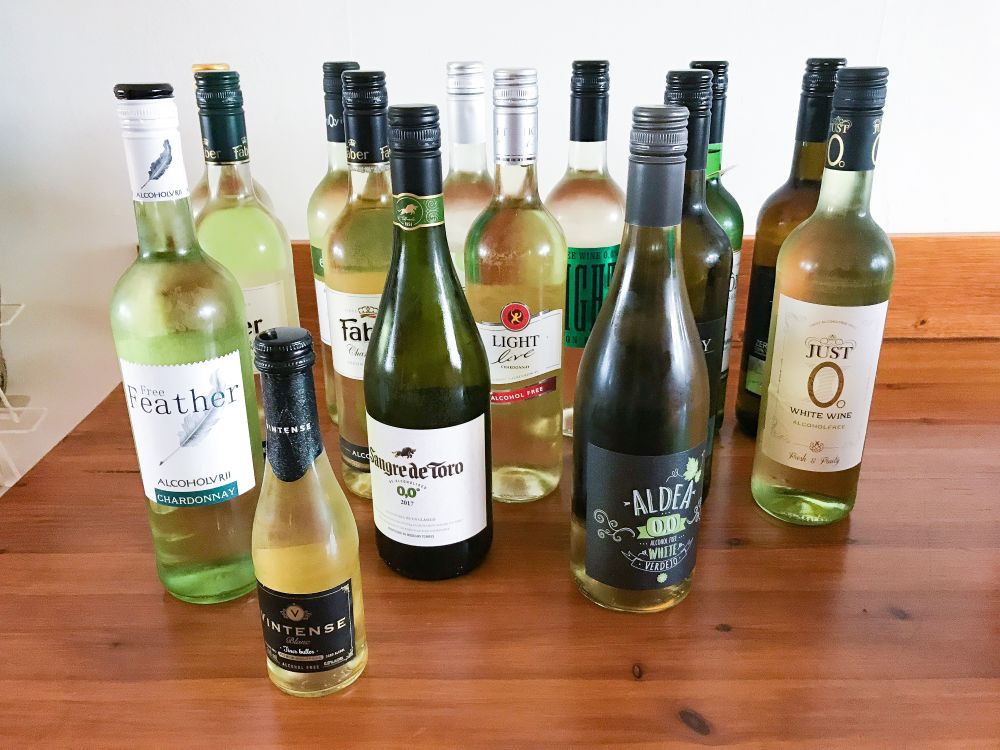 alcoholvrije witte wijn