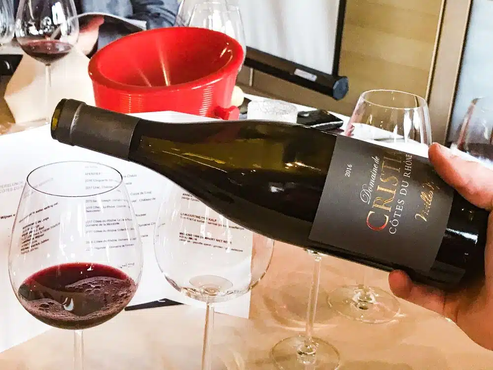 Côtes du Rhône rouge Domaine de Cristia Côtes du Rhône rouge Domaine de Cristia