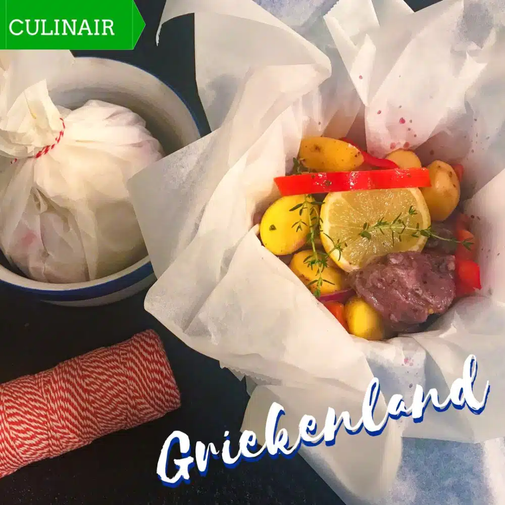 Griekse kleftiko met lamsvlees