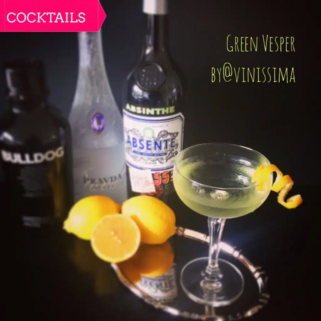 Green Vesper on National Absinthe Day