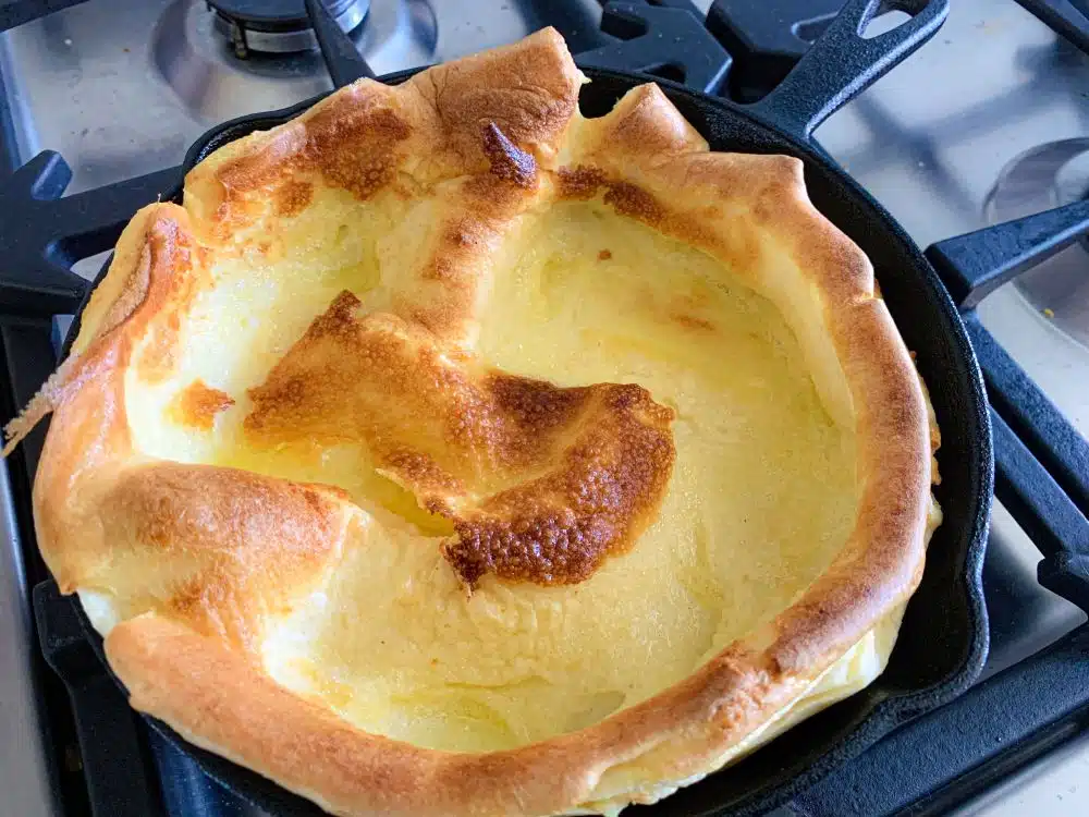 luchtige Dutch Baby uit de oven