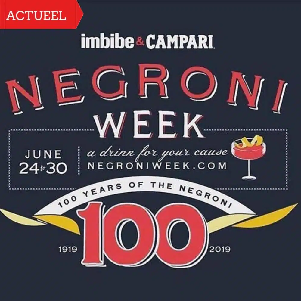 Negroni Week 2019 -Negroni 100 jaar
