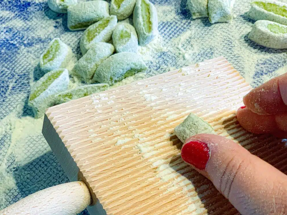 matcha gnocchi maken (4) gnocchi maken