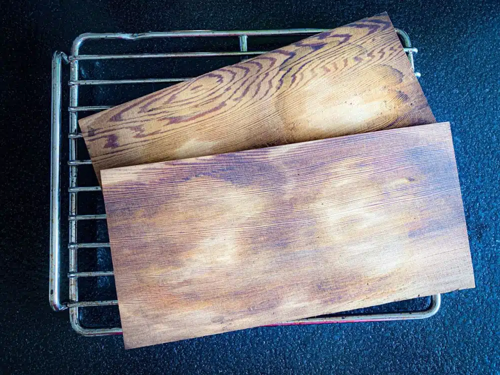cederhouten ovenplanken