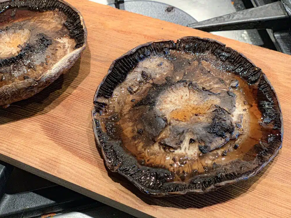 portobello's bevatten veel vocht