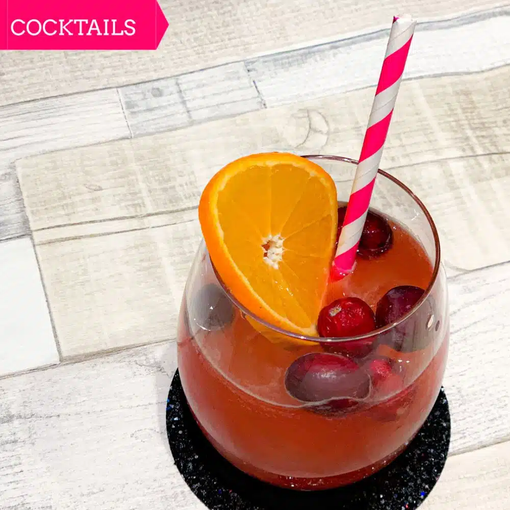 Sunny Cranberry Ginger Mocktail