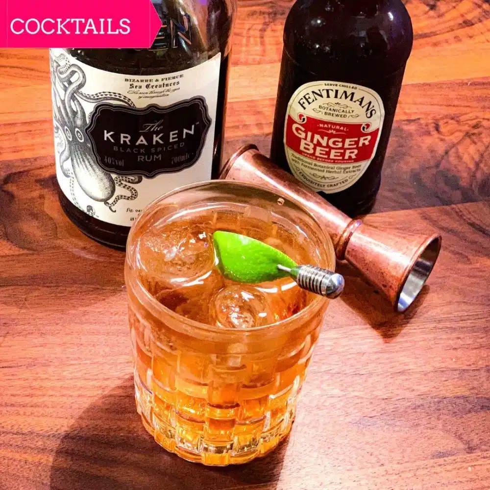 Wintercocktail Spicy Rum & Ginger