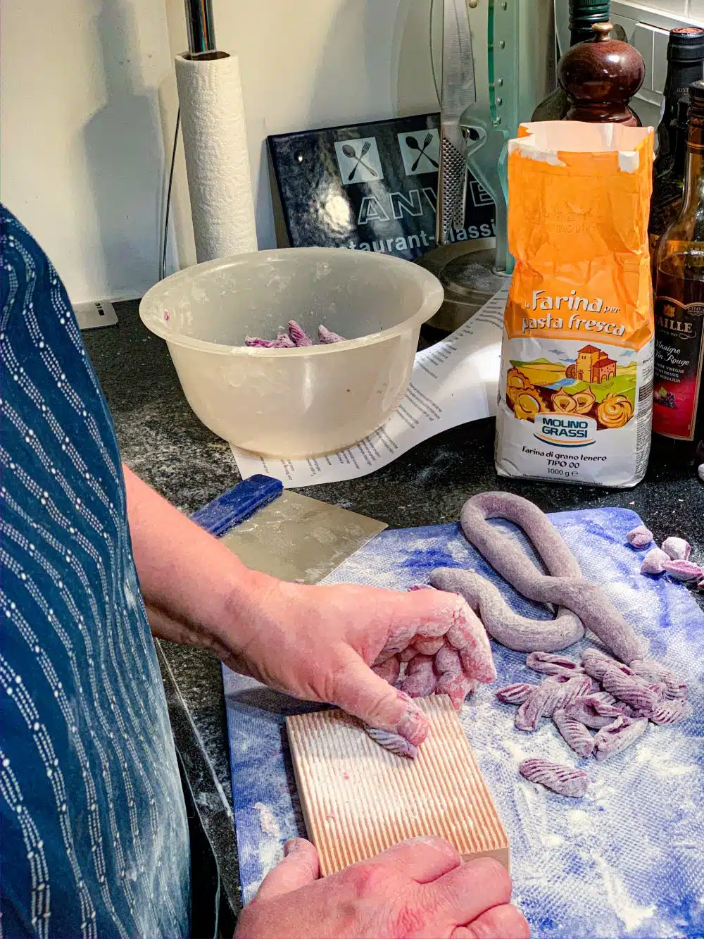 paarse gnocchi maken paarse gnocchi maken