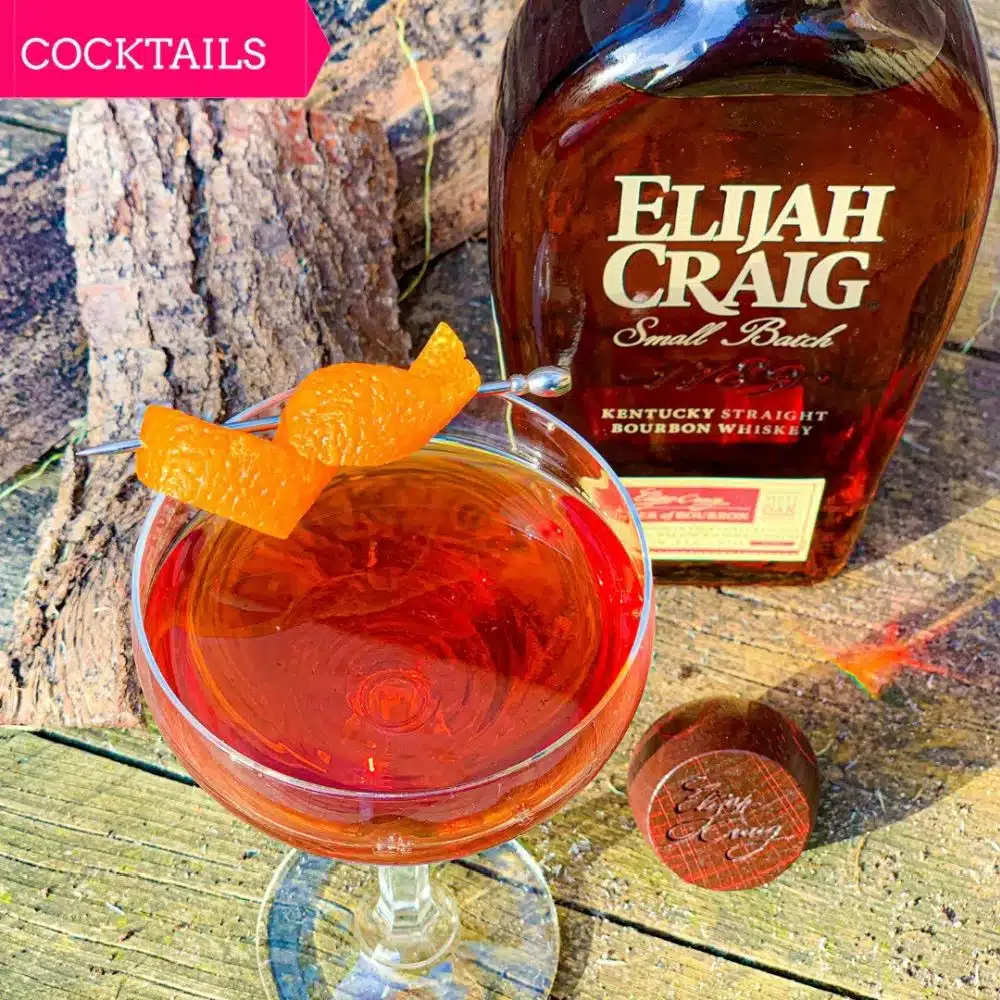 Boulevardier met Elijah Craig