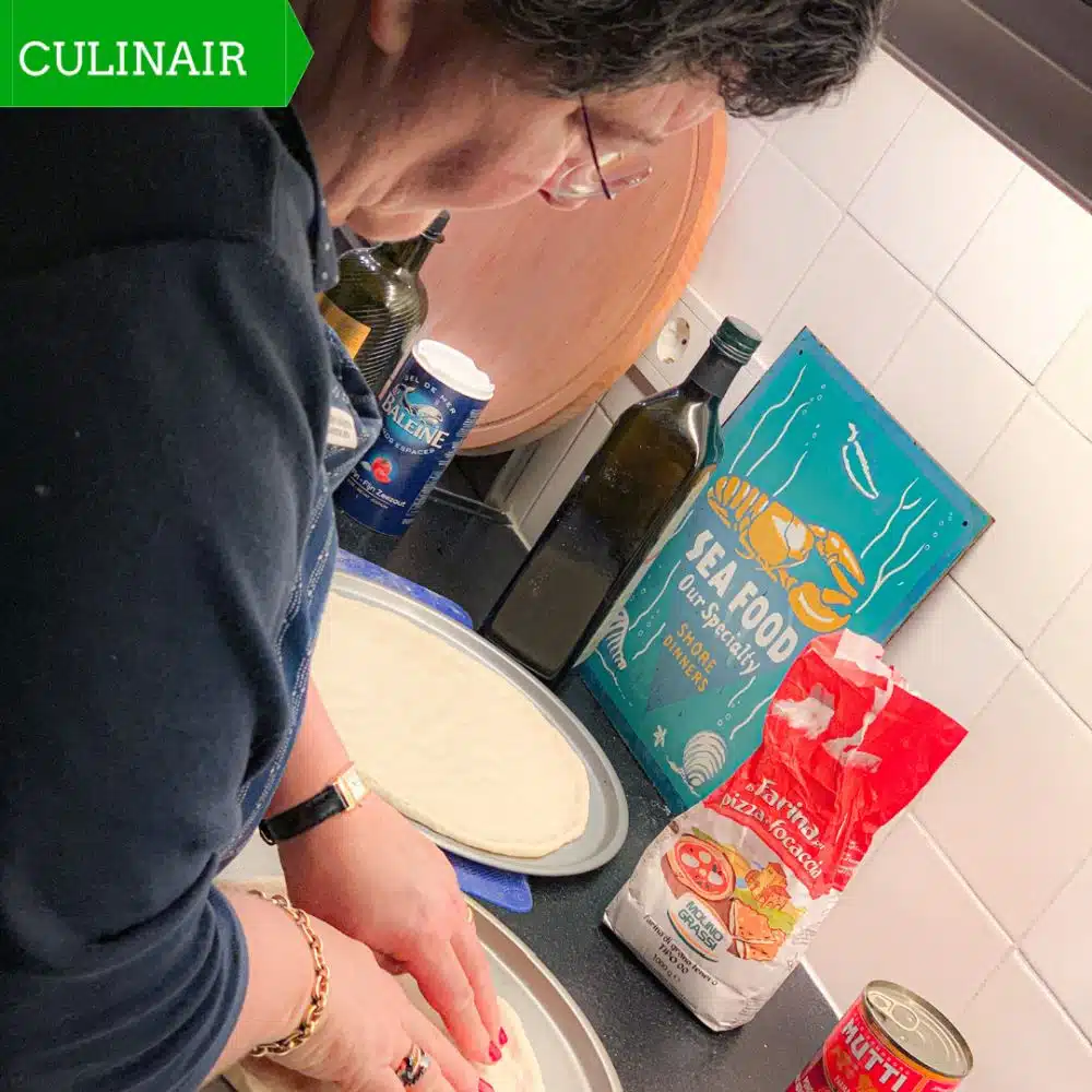 zelf pizza maken