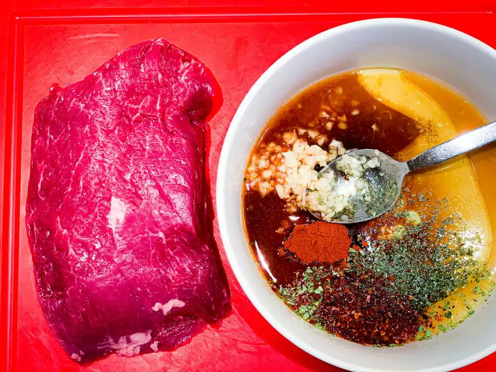 marinade voor Mexicaanse steak