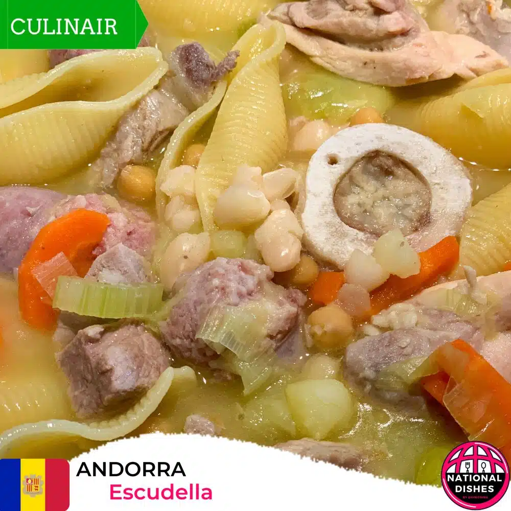Andorra - nationaal gerecht escudella