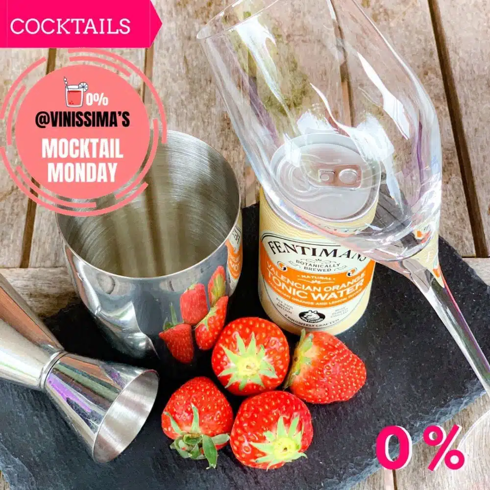 Mocktail Monday – Virgin Rossini Mocktail Monday - Virgin Rossini