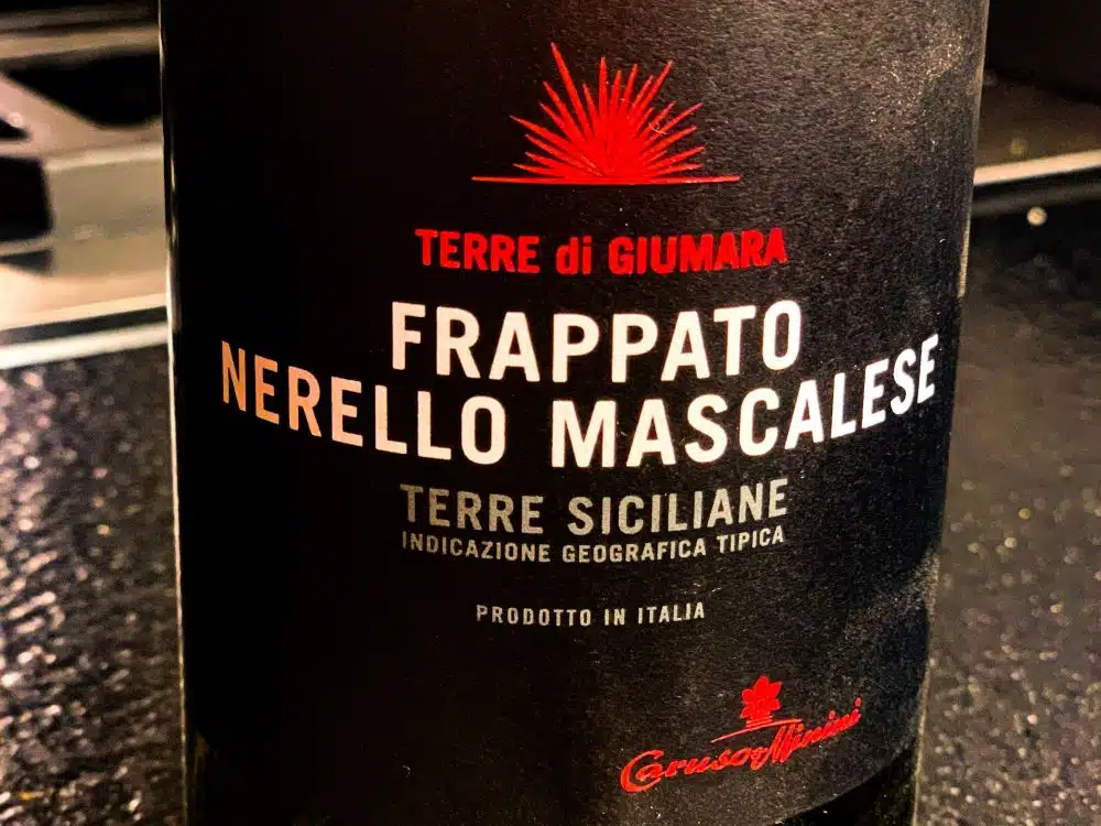 2018 Terre Siciliane, “Terre di Giumare” frappato – nerello mascalese van Caruso & Minini