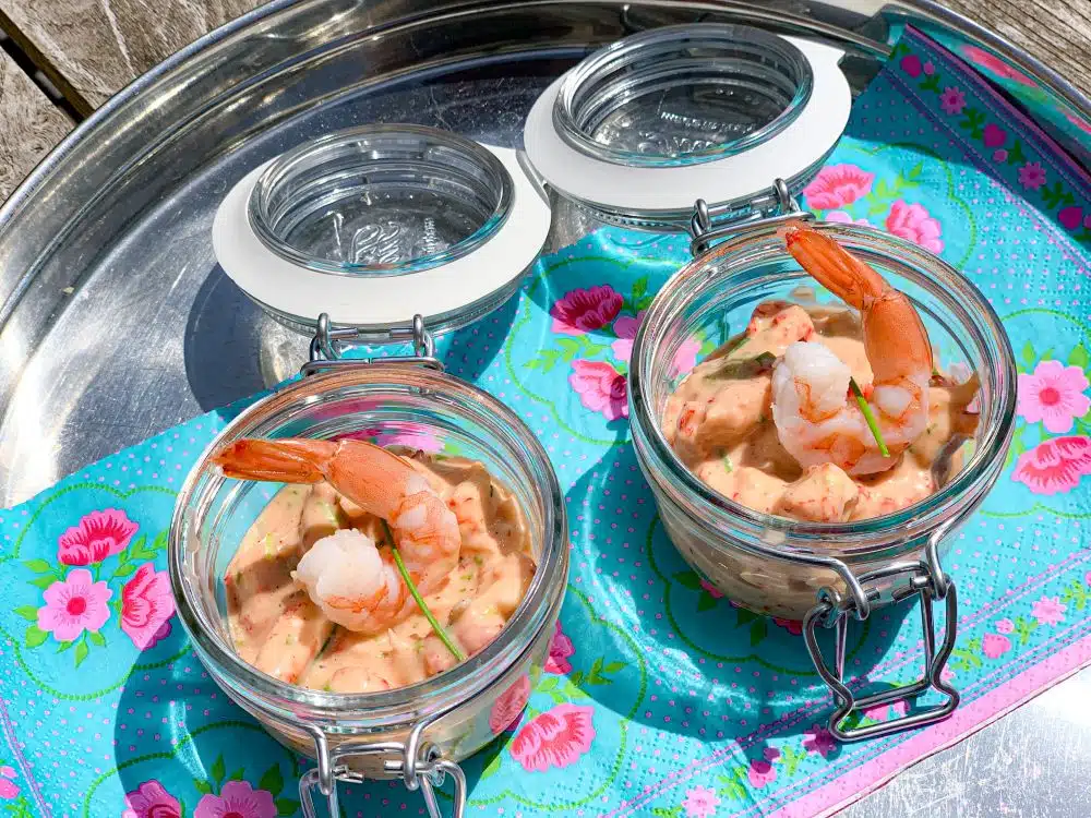 romantische picknick – rivierkreeftjessalade romantische picknick - rivierkreeftjessalade