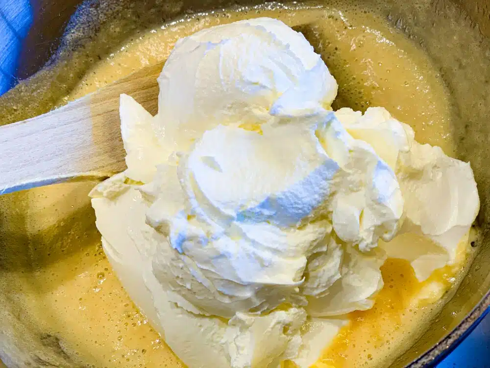 roux met yoghurt