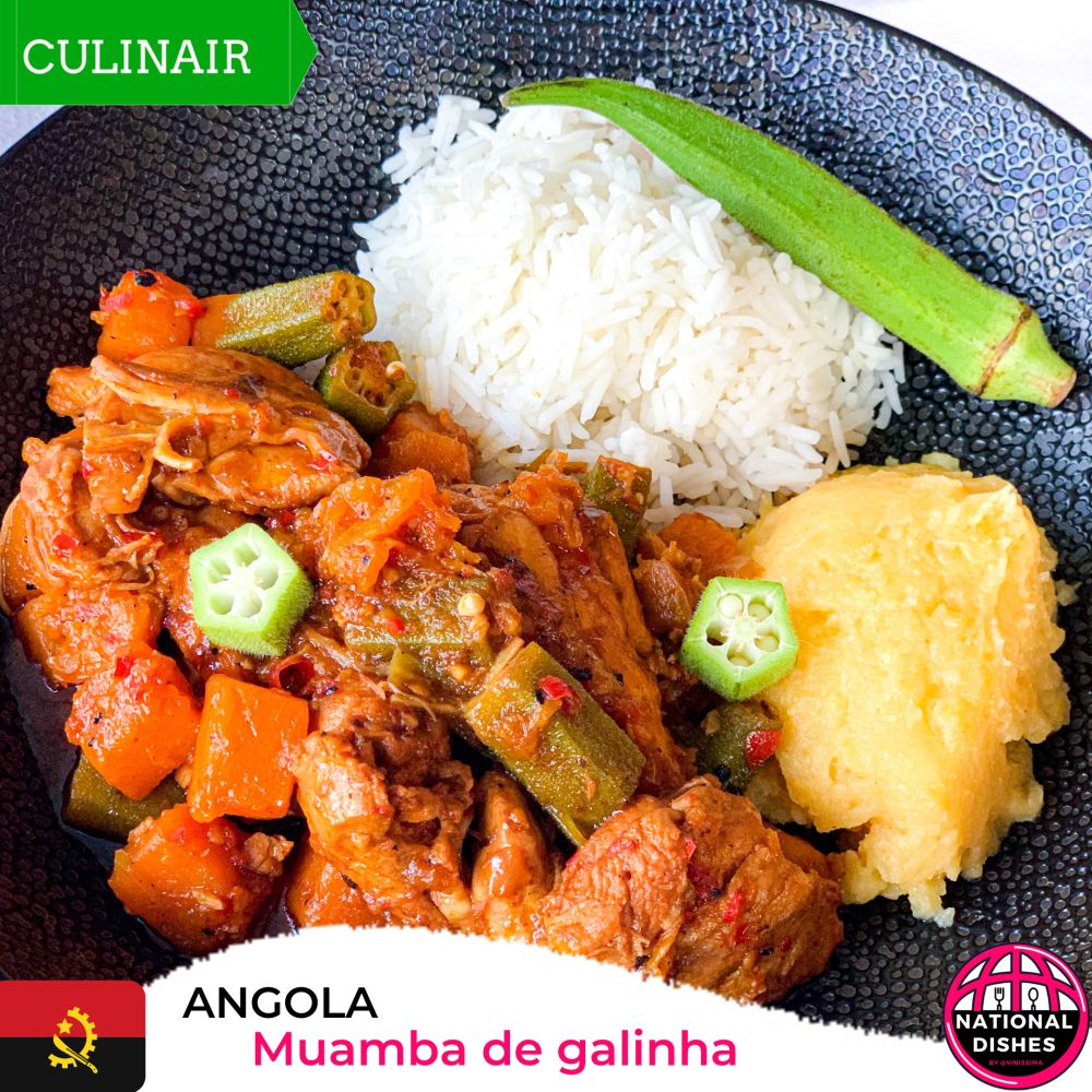 National Dishes Nr 5 ANGOLA Muamba De Galinha Vinissima