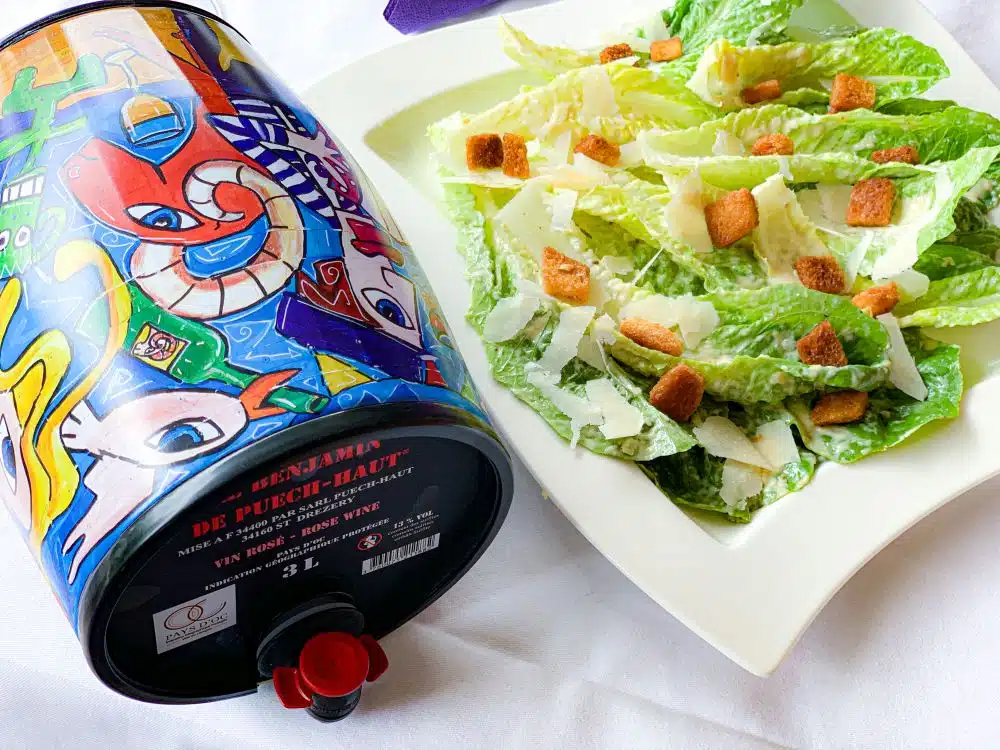 Caesar Salad en rosé
