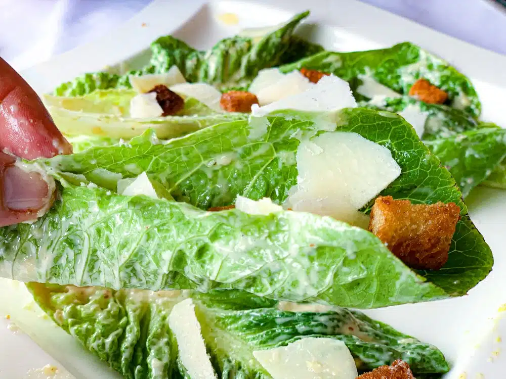 Caesar Salad happen uit de hand