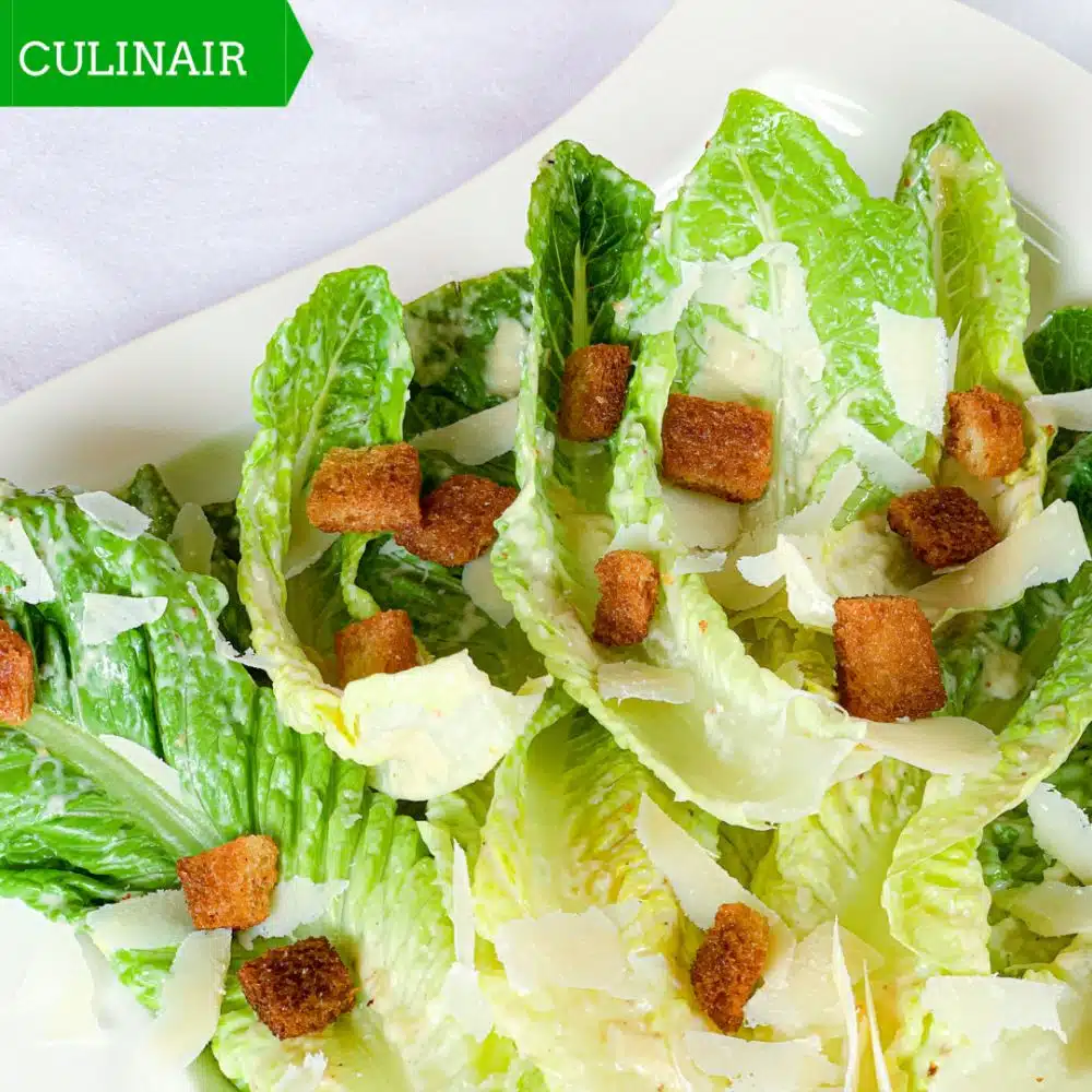 De originele Caesar Salad van Caesar Cardini