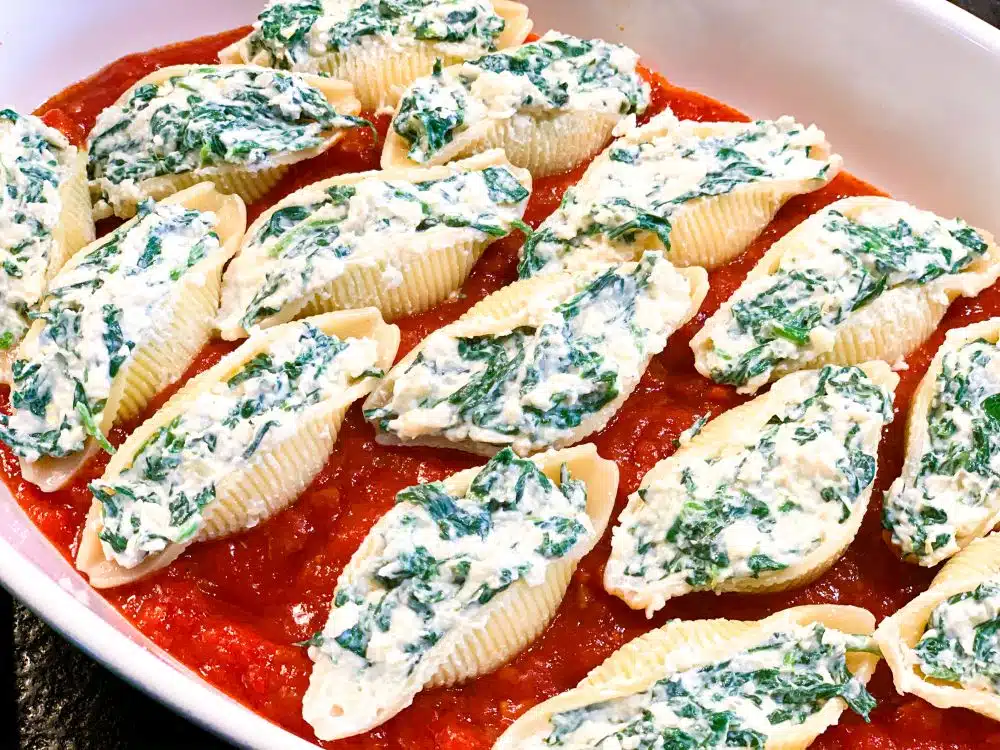 gevulde pastaschelpen