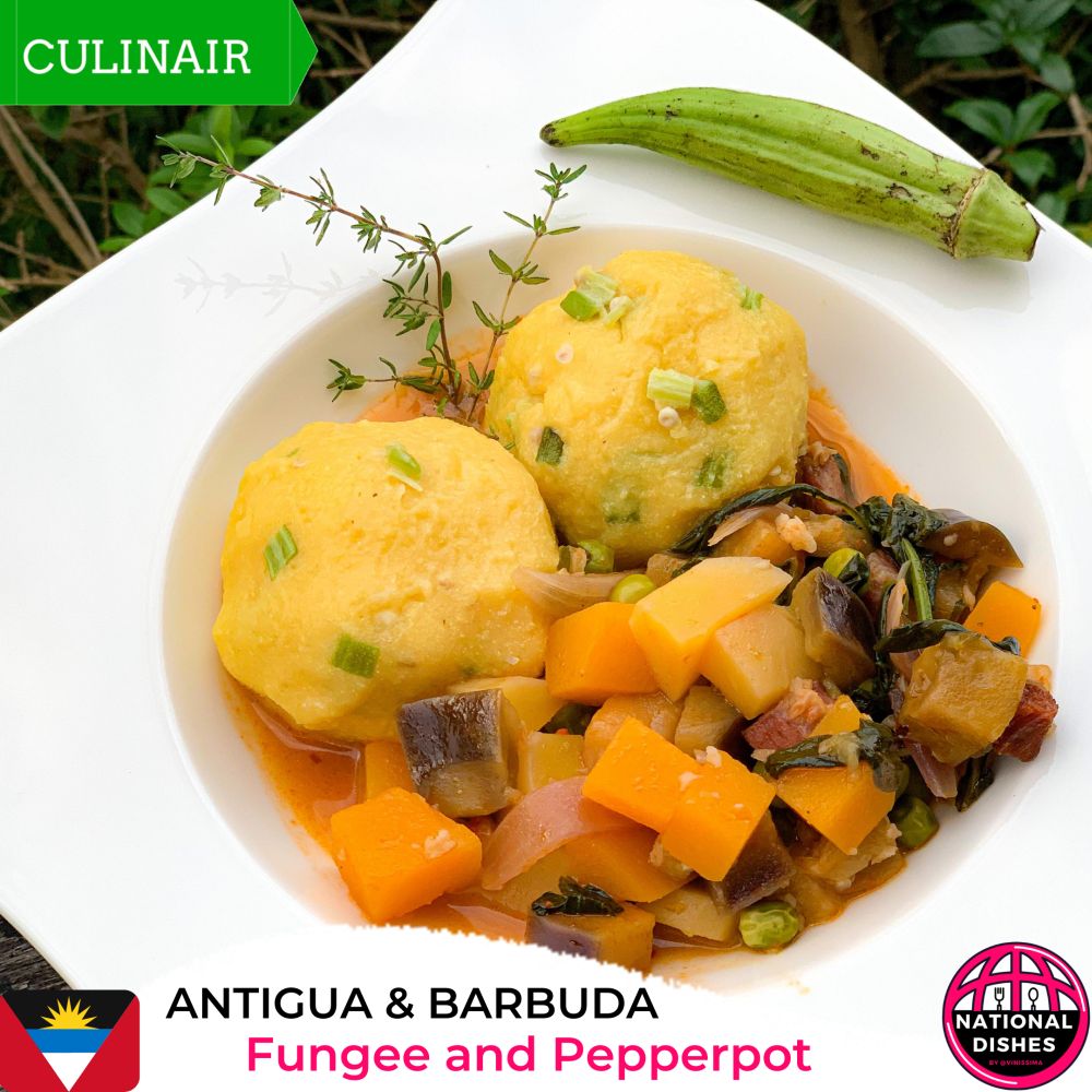 Antigua en Barbuda - fungee and pepperpot