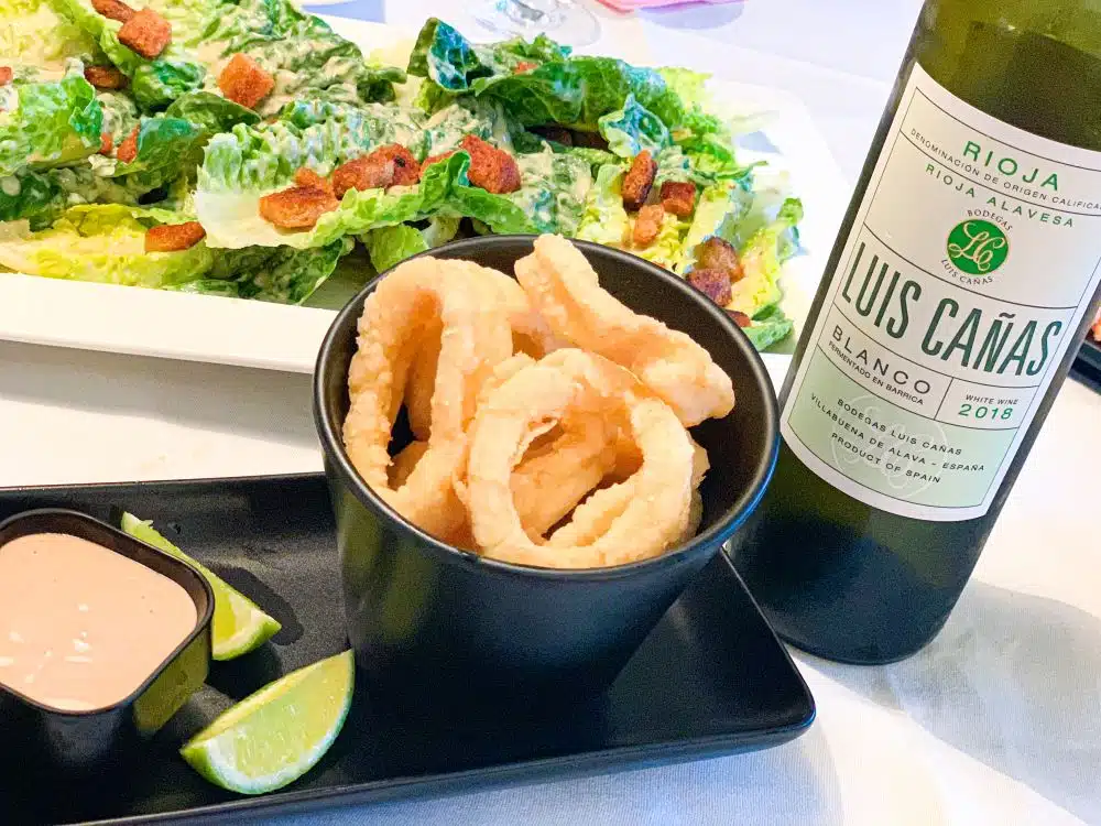 calamares als voorgerecht