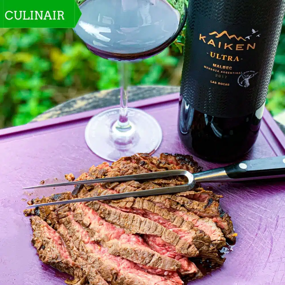 gemarineerde bavette met tequila sojasaus en limoen