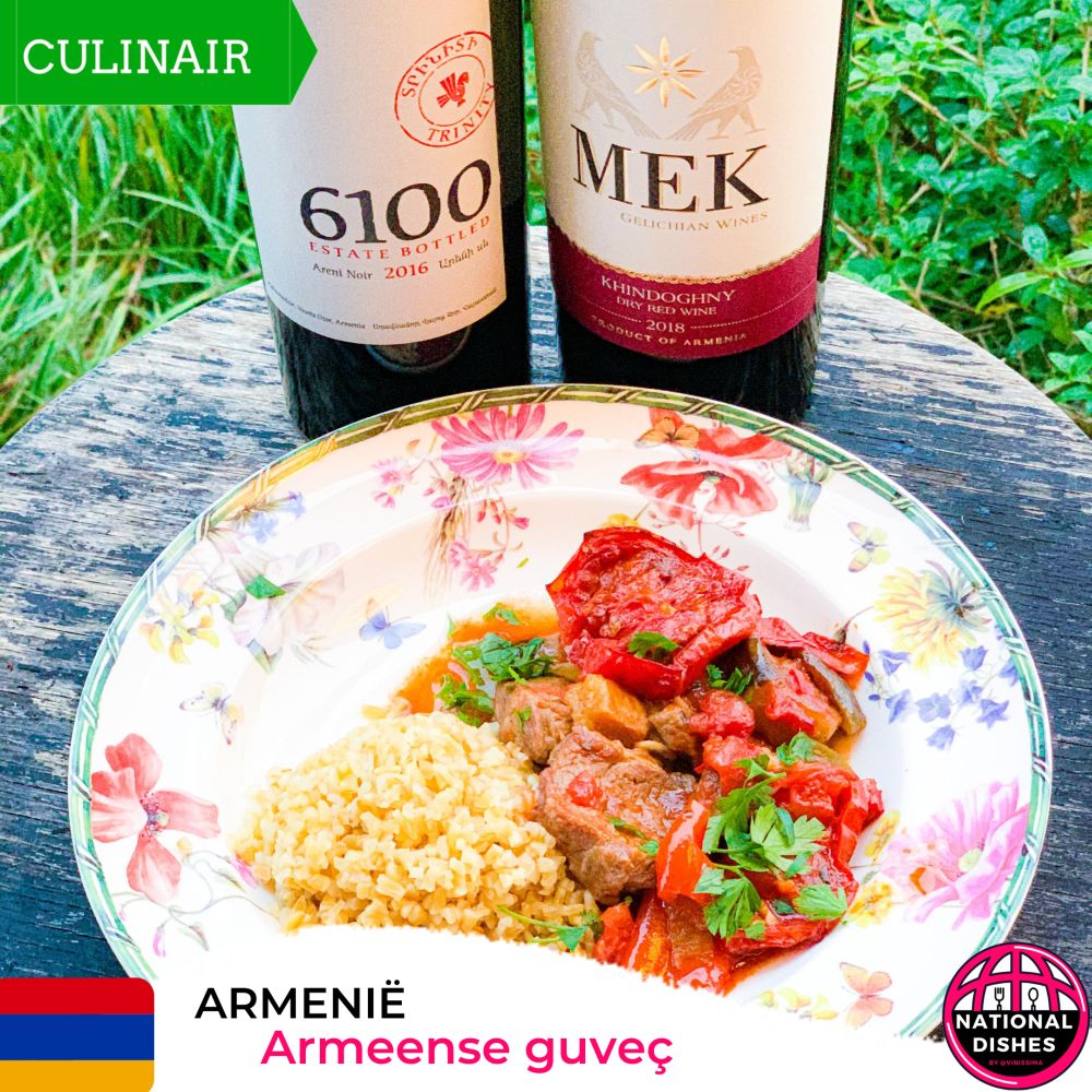 Armeense guveç – stoofpot met lam en aubergine
