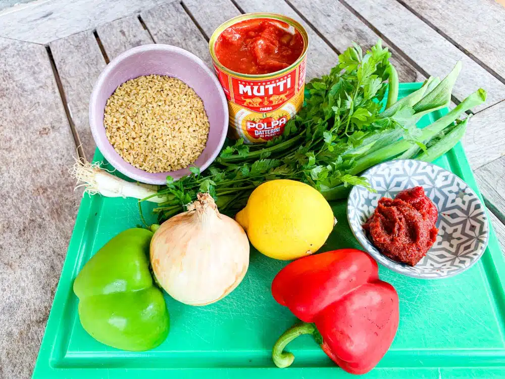 ingrediënten eetch – Armeense bulgursalade ingrediënten eetch - Armeense bulgursalade