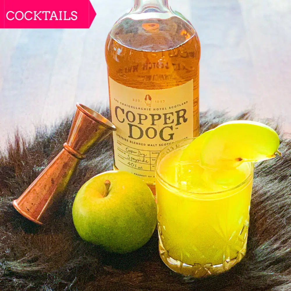 cocktail Apple Dog met Copper Dog